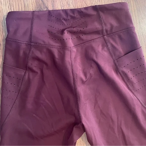 JoyLab Burgundy Leggings - Picture 2 of 5